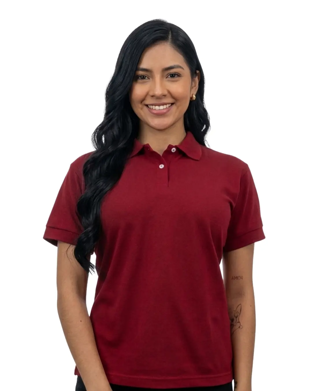 CAMISA POLO - VINOTINTO