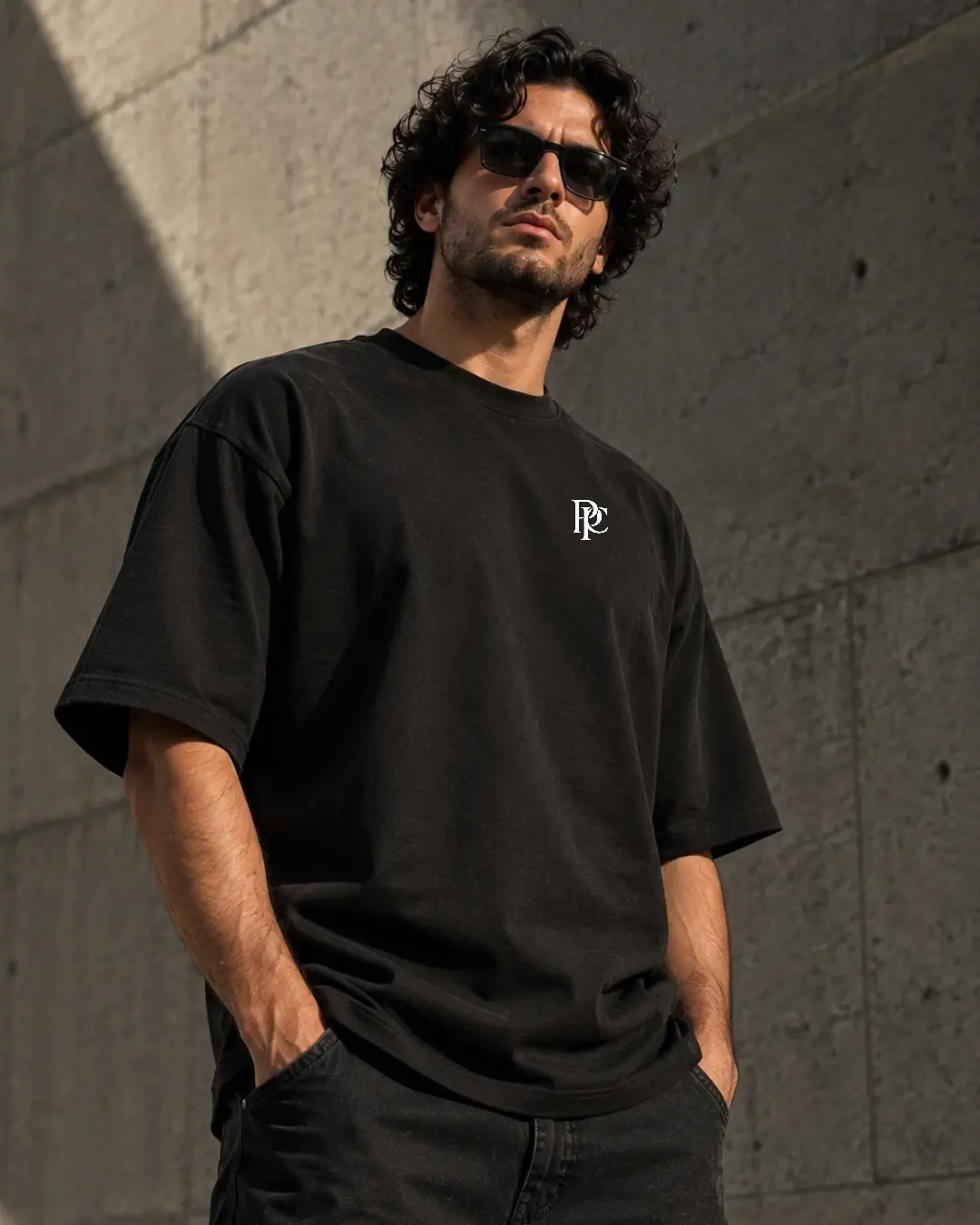 MEN OVERSIZE - BLACK
